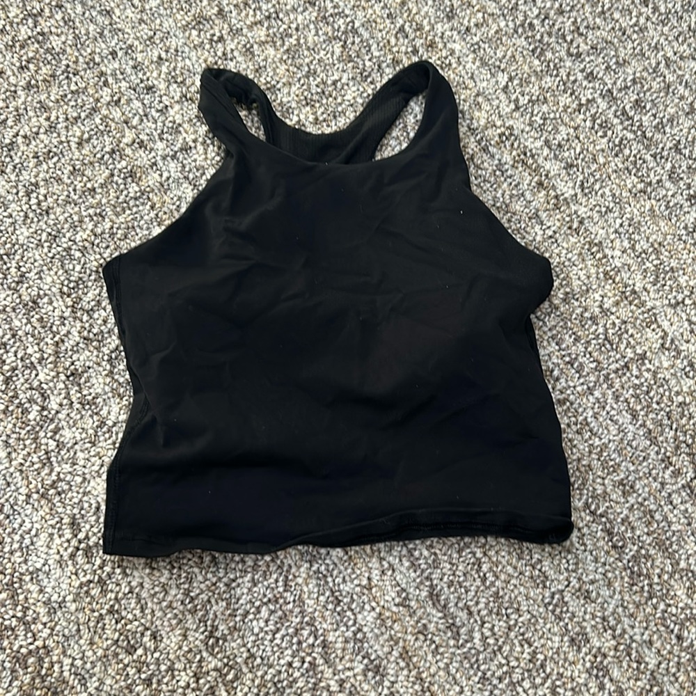 Athleta girl black tank top
